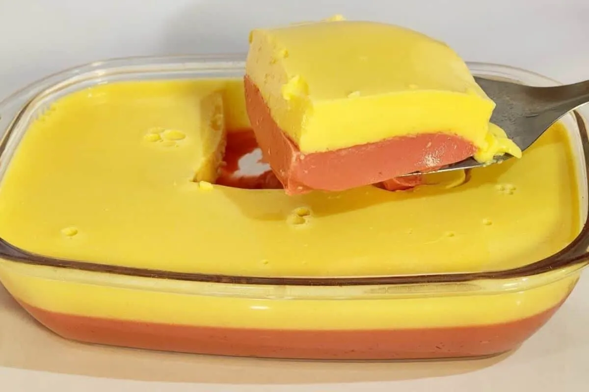 Cremosão de gelatina: impossível comer um só pedaço dessa sobremesa super fácil de fazer.