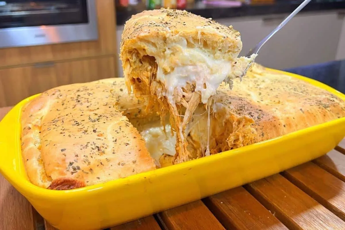 Cremosão de liquidificador pronto em poucos minutos ótimo para substituir a pizza do jantar