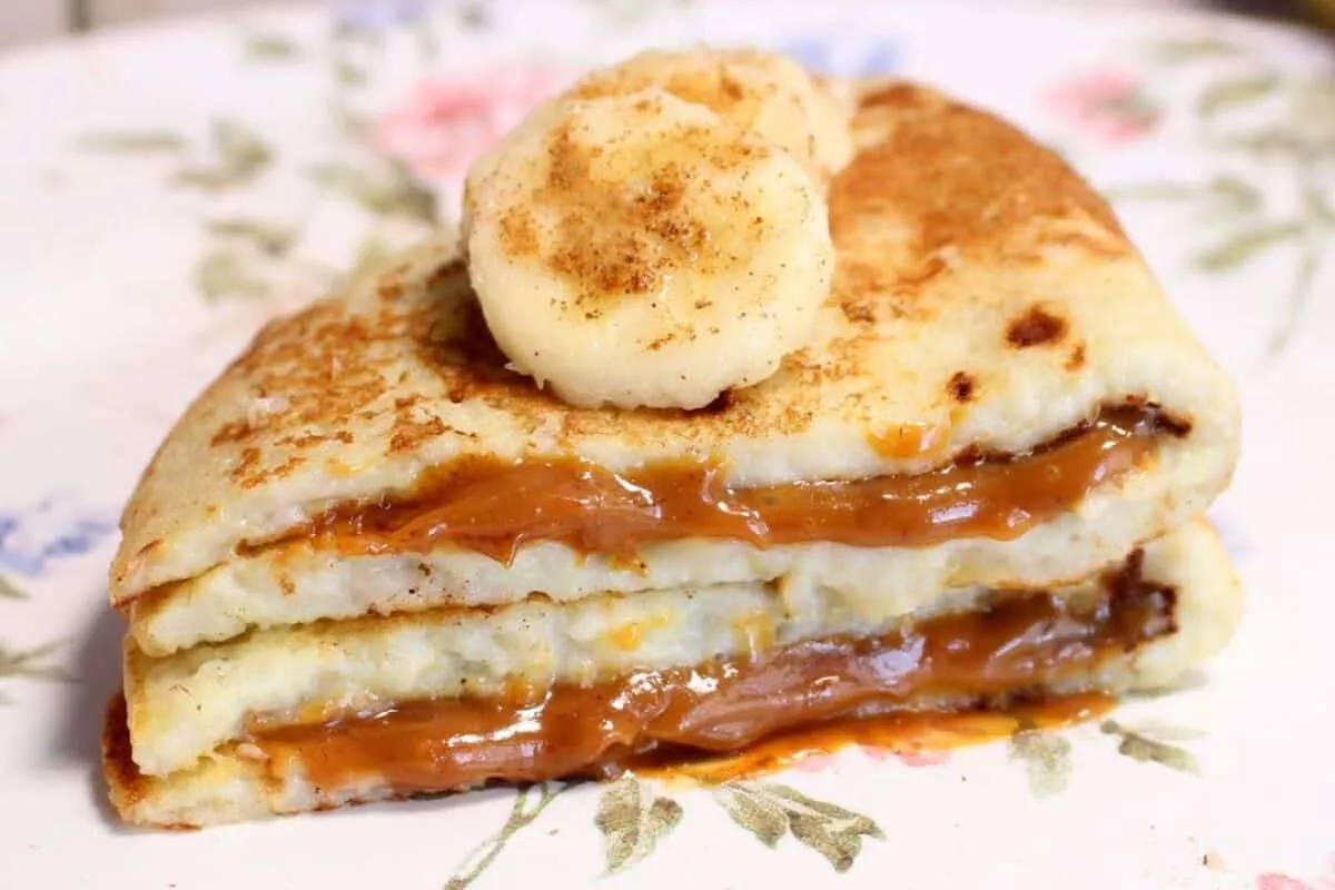 Crepioca diferente e deliciosa, com banana, para você variar o seu cardápio de um jeito saudável