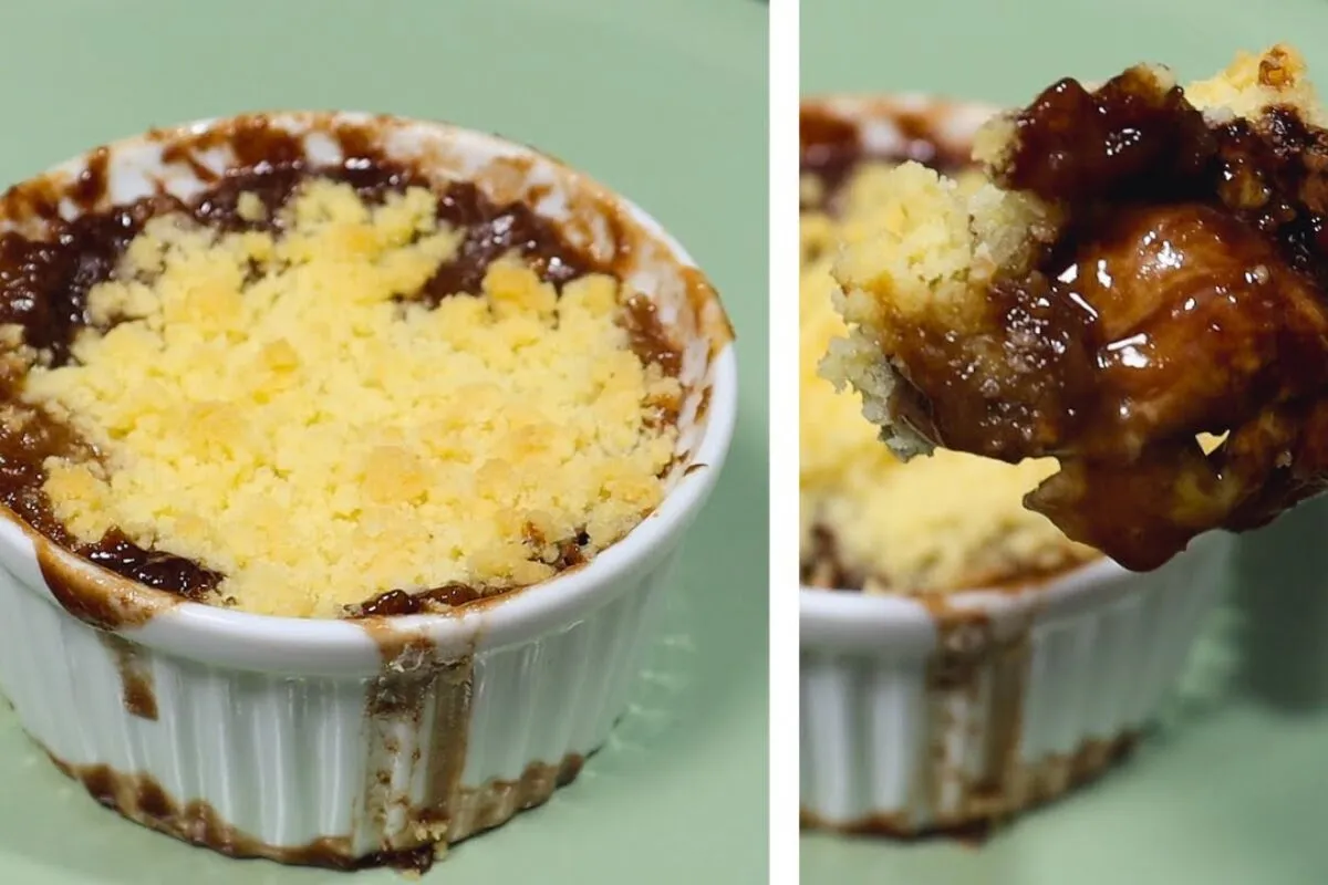Crumble de banana: a sobremesa simples e deliciosa que é a opção perfeita para servir quente