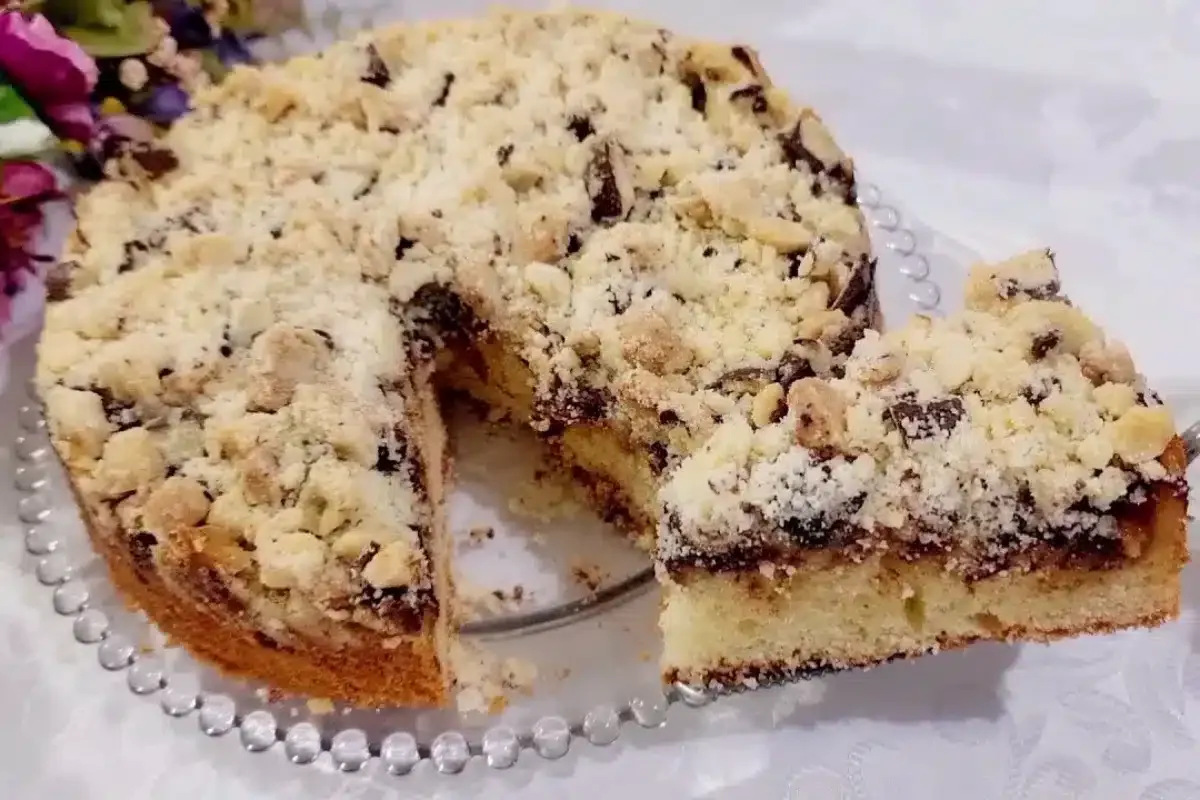 Cuca cremosa: a receita deliciosa, rápida e totalmente irresistível para o lanche da tarde.