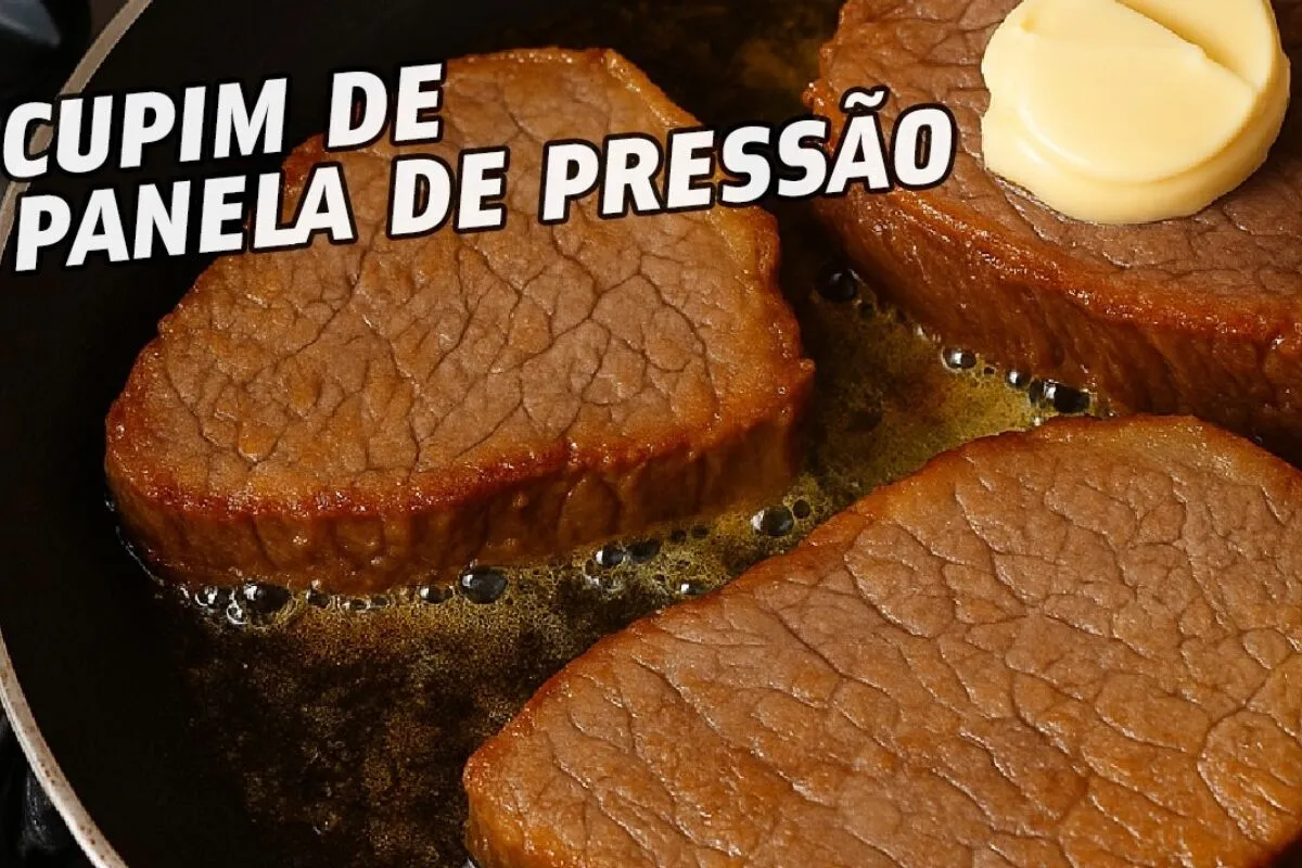 Cupim na panela de pressão macio e suculento que sai da panela desmanchando