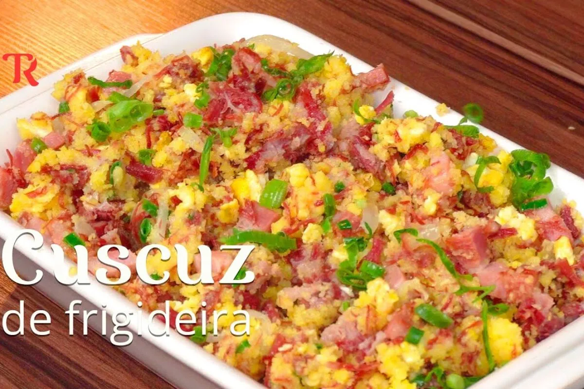 Cuscuz de frigideira: faça o cuscuz assim da próxima vez e surpreenda toda a sua família com o sabor