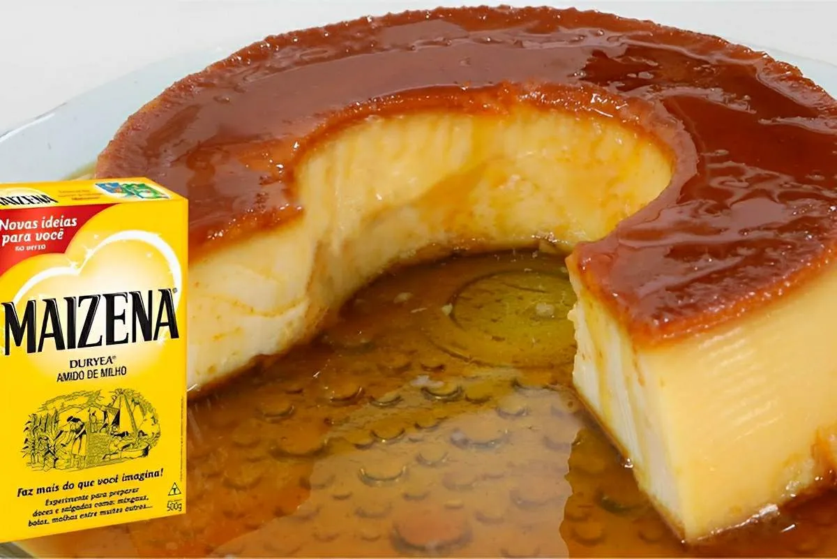 Depois que você descobrir o pudim de maisena não vai querer saber de outra sobremesa
