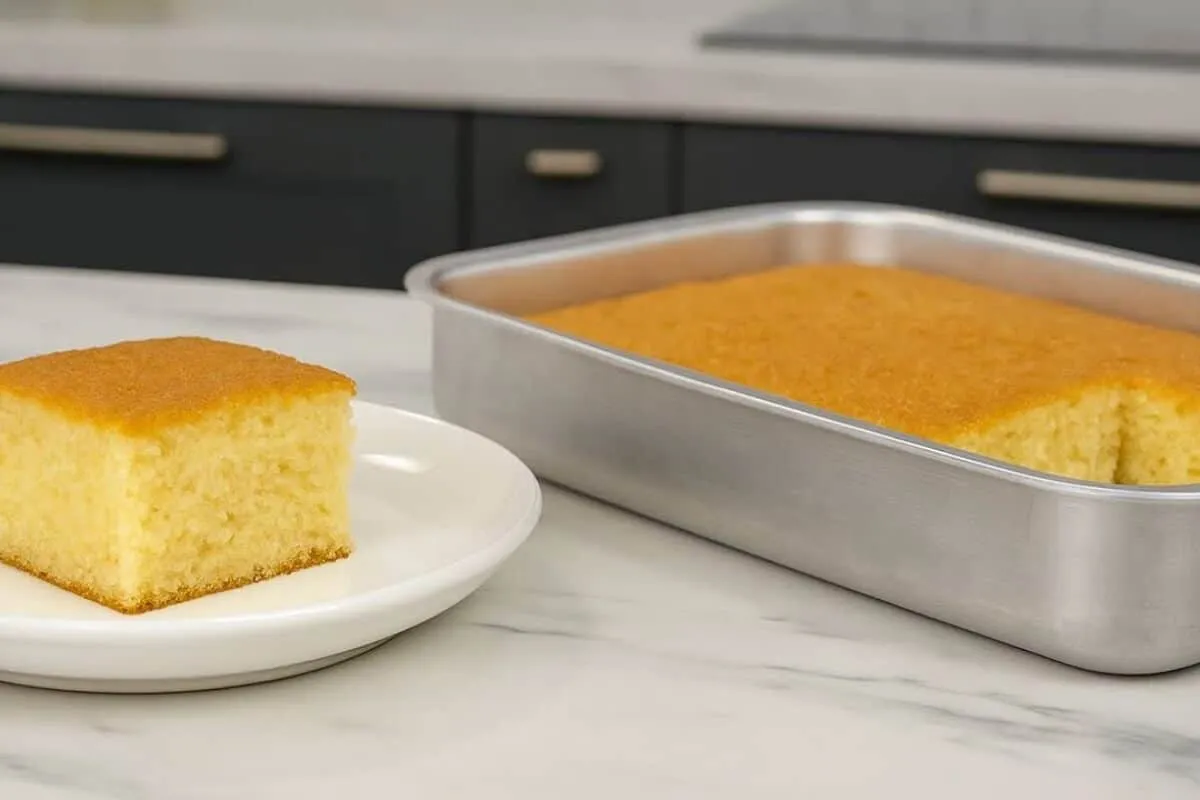 Descobri essa receita de bolo 7 colheres e virou o meu preferido para a hora do café