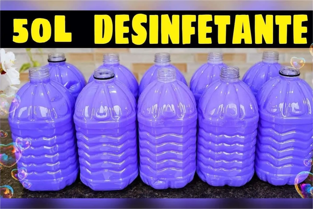 Desinfetante caseiro perfumado: dica para seu cotidiano ou até mesmo fazer uma renda extra