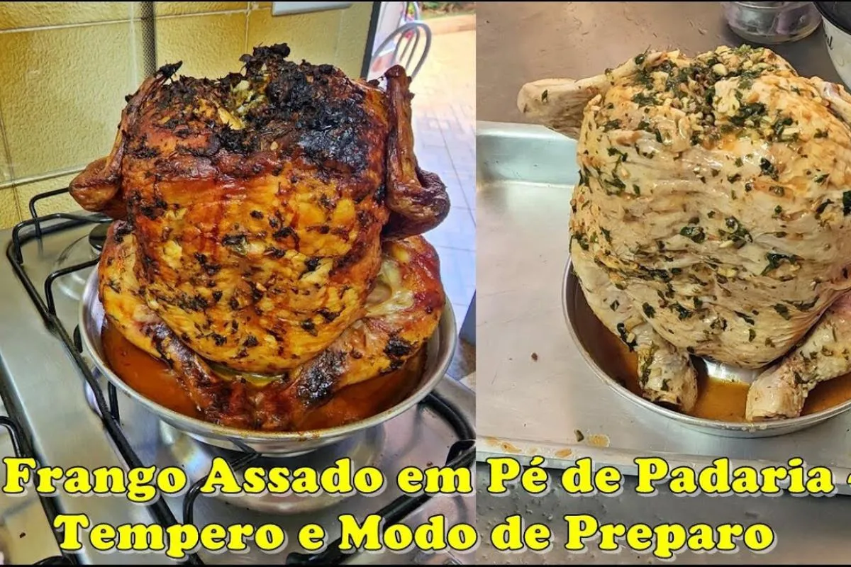 Desse jeito que faço frango assado aos domingos na minha casa
