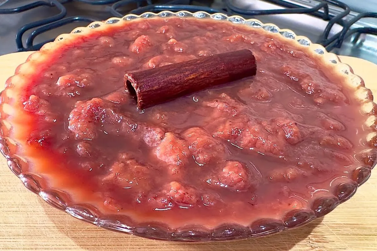 Doce de banana na panela de pressão pronto em apenas 4 minutos de forma prática e rápida