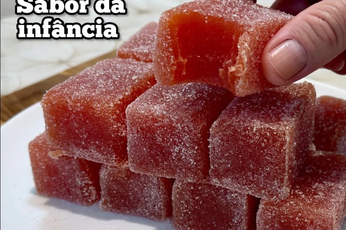 Doce de batata doce igual ao que minha avó fazia na nossa infância