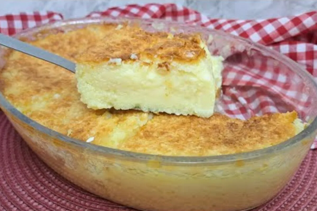 Docinho do céu que leva apenas 4 ingredientes e tem uma textura que desmancha na boca