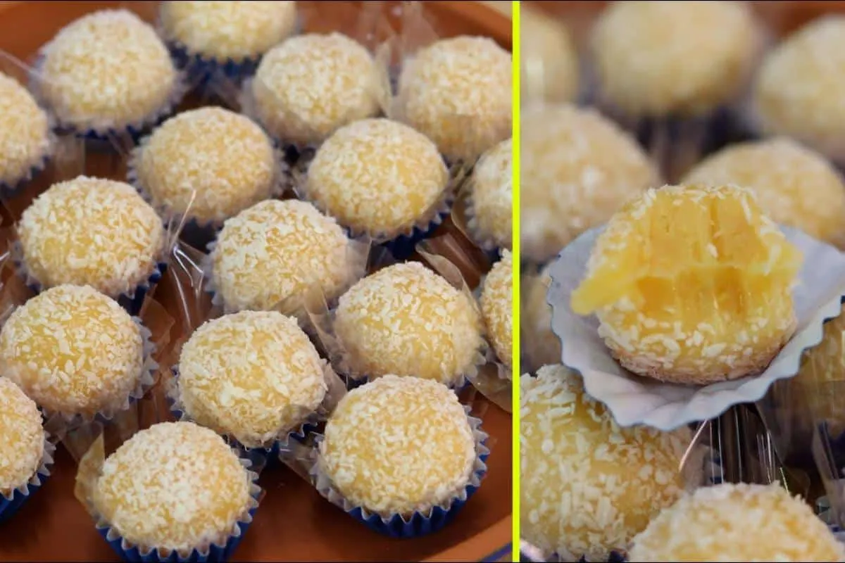 Docinho queijadinha fácil e delicioso para inovar na sua festinha de aniversário