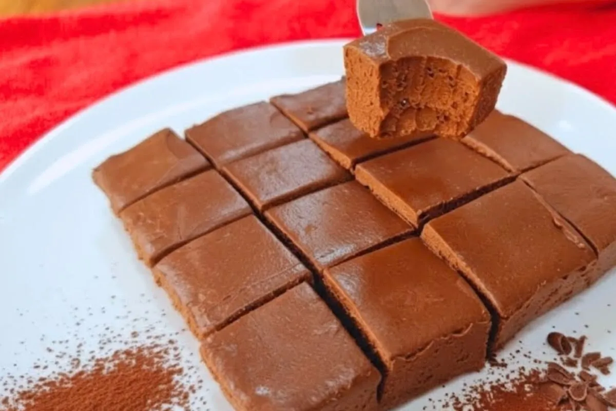 Docinho sem açúcar: feito com só 2 ingredientes, low carb e sem forno para sua dieta.