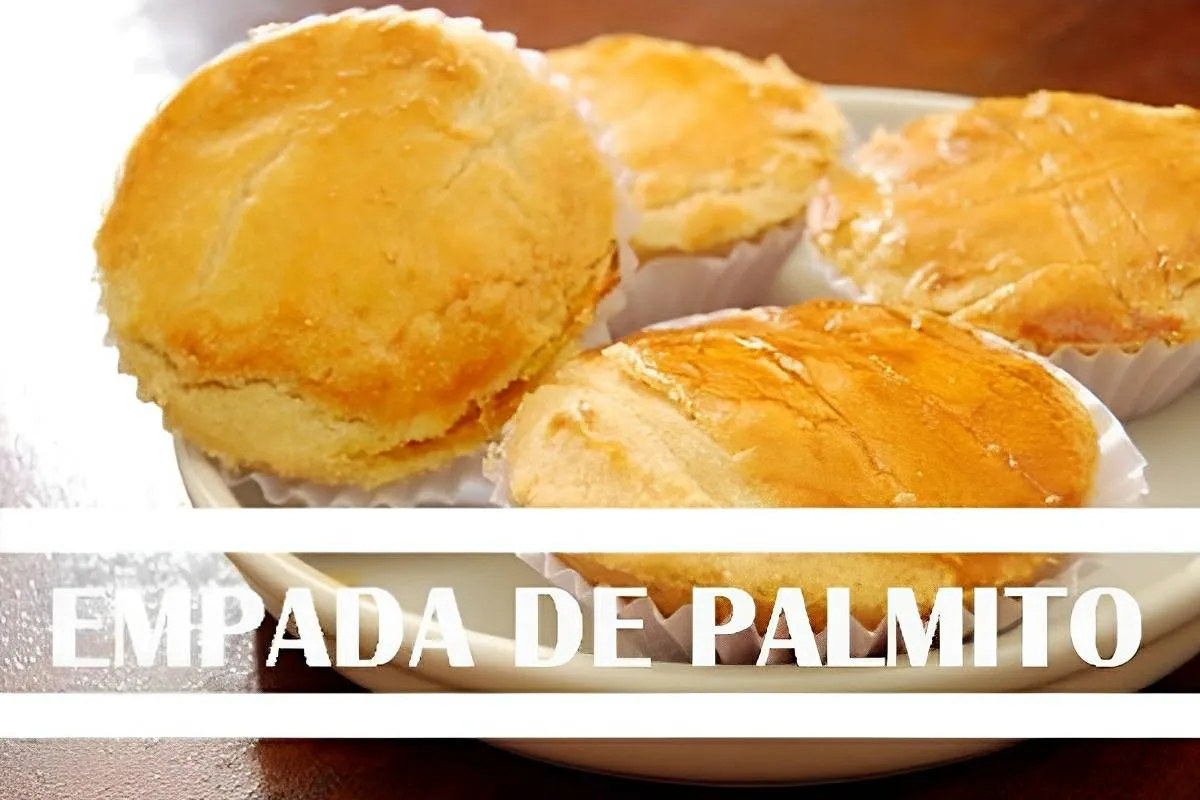 Empada de palmito que desmancha na boca deliciosa e perfeita para o lanche do feriado prolongado