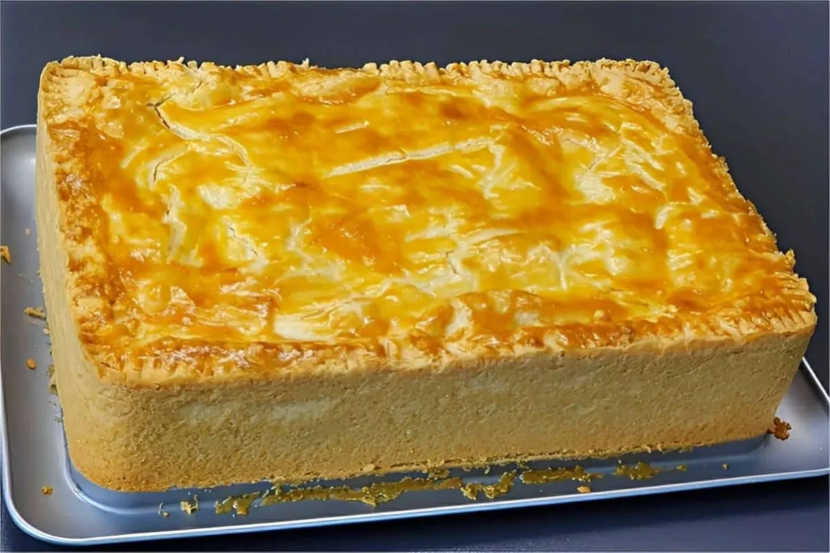 Empadão de frango delicioso com massa que derrete na boca fácil e prático