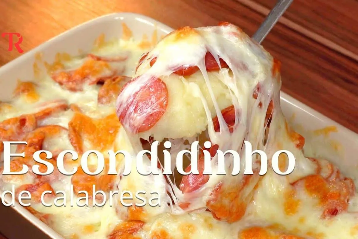 Escondidinho de calabresa: quando faço batata com calabresa assim, não sobra nada aqui em casa