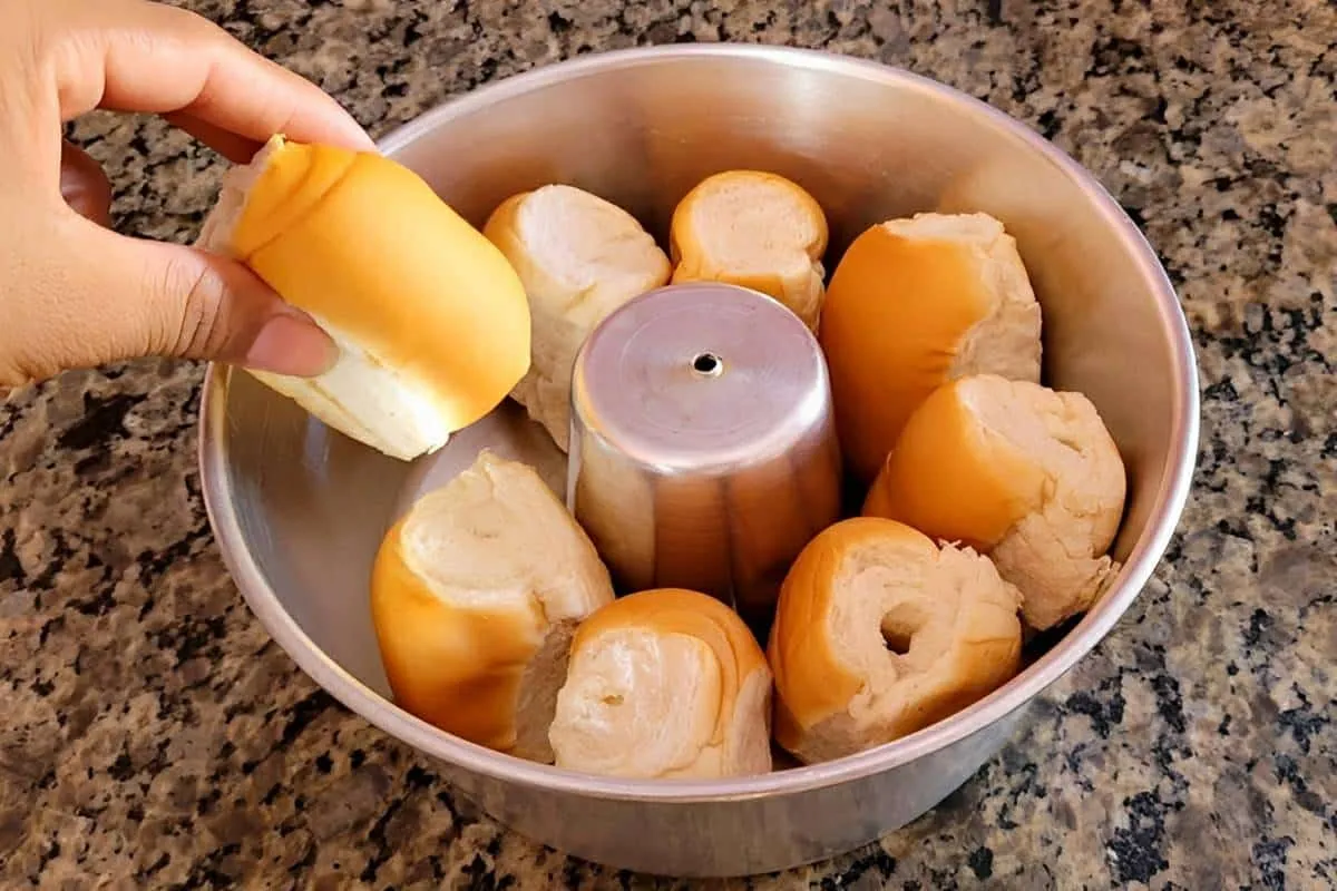 Esse é o melhor pudim de pão do mundo fica cremoso e com muito sabor sua família vai amar