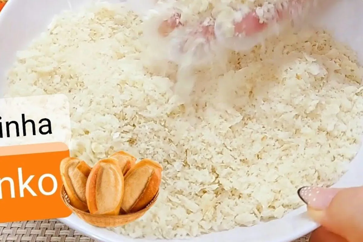 Farofa panko caseira: veja como fazer essa farinha perfeita para fazer seus empanados