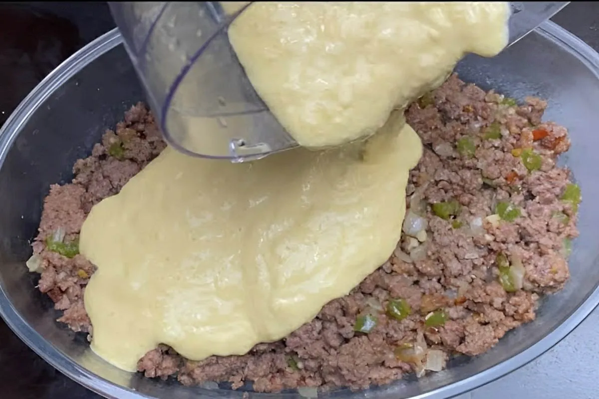 Fiz essa carne moída no forno em poucos minutos e todos na minha família adoraram
