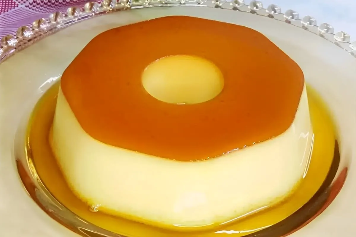 Fiz esse pudim gourmet sem furinhos delicioso usando apenas 3 ingredientes
