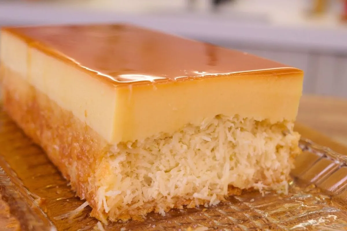 Flan de coco: sem gelatina, super cremoso e fácil de fazer, a sobremesa que todos vão amar