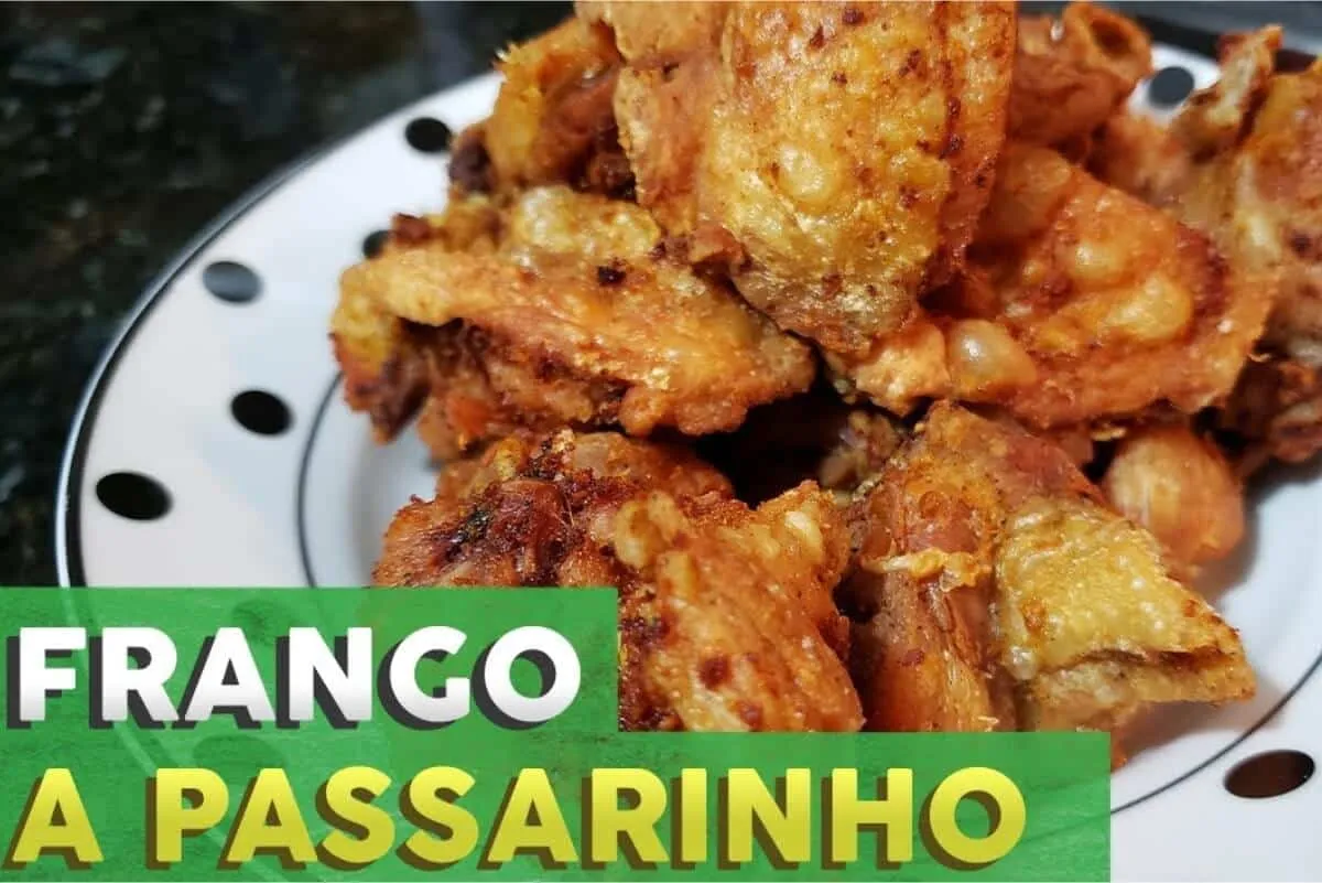 Frango a passarinho na panela de pressão: fica sequinho e não suja o fogão de gordura