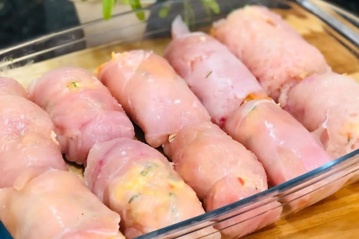 Frango a rolê diferente para você inovar no seu almoço de família