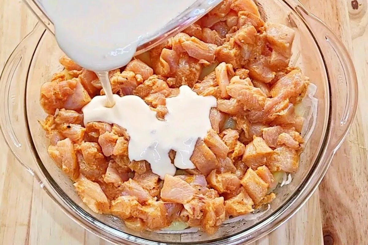 Frango com batata diferente de todos que você já comeu e fica incrível