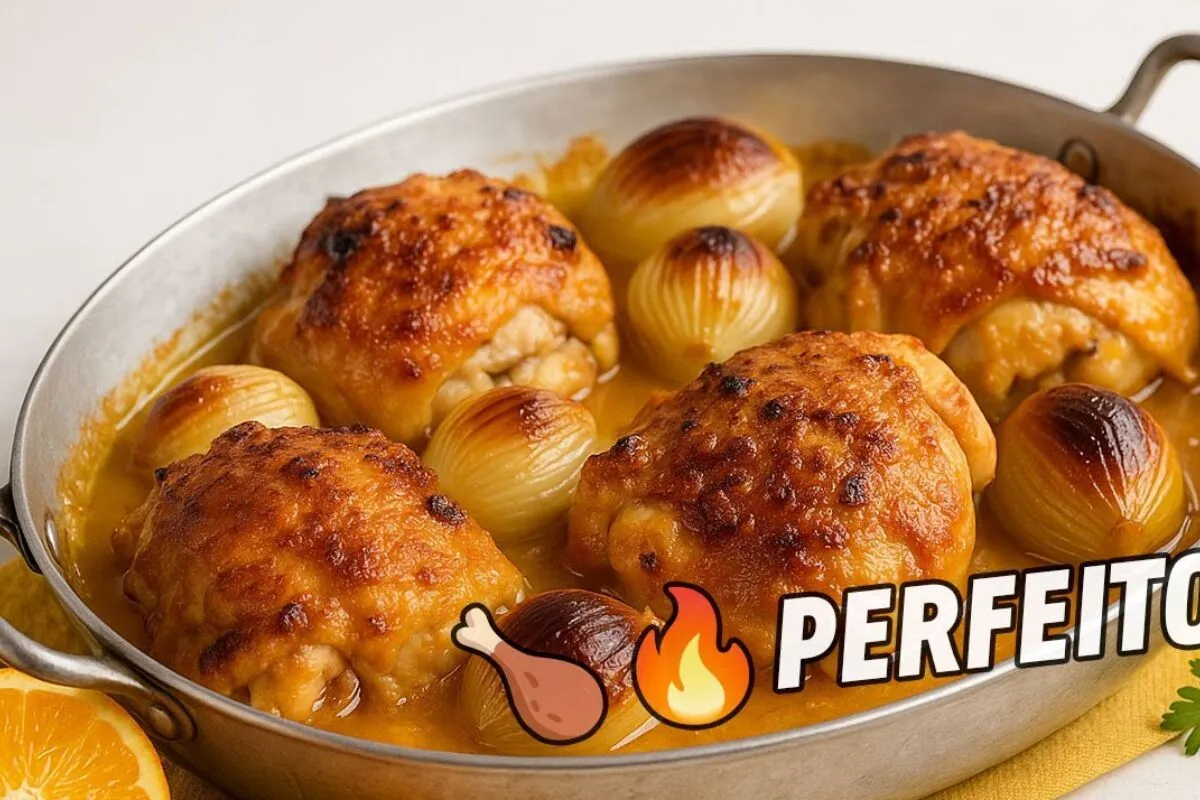 Frango com laranja: uma receita douradinha com um toque de restaurante para o seu jantar