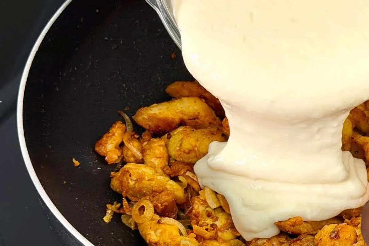 Frango cremoso perfeito, saboroso e muito fácil de fazer, para deixar todos com água na boca
