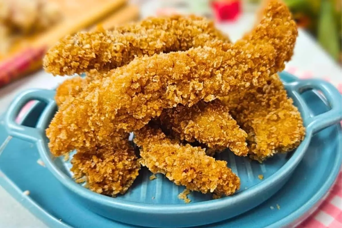 Frango frito oriental com um segredo especial para ficar sequinho e crocante