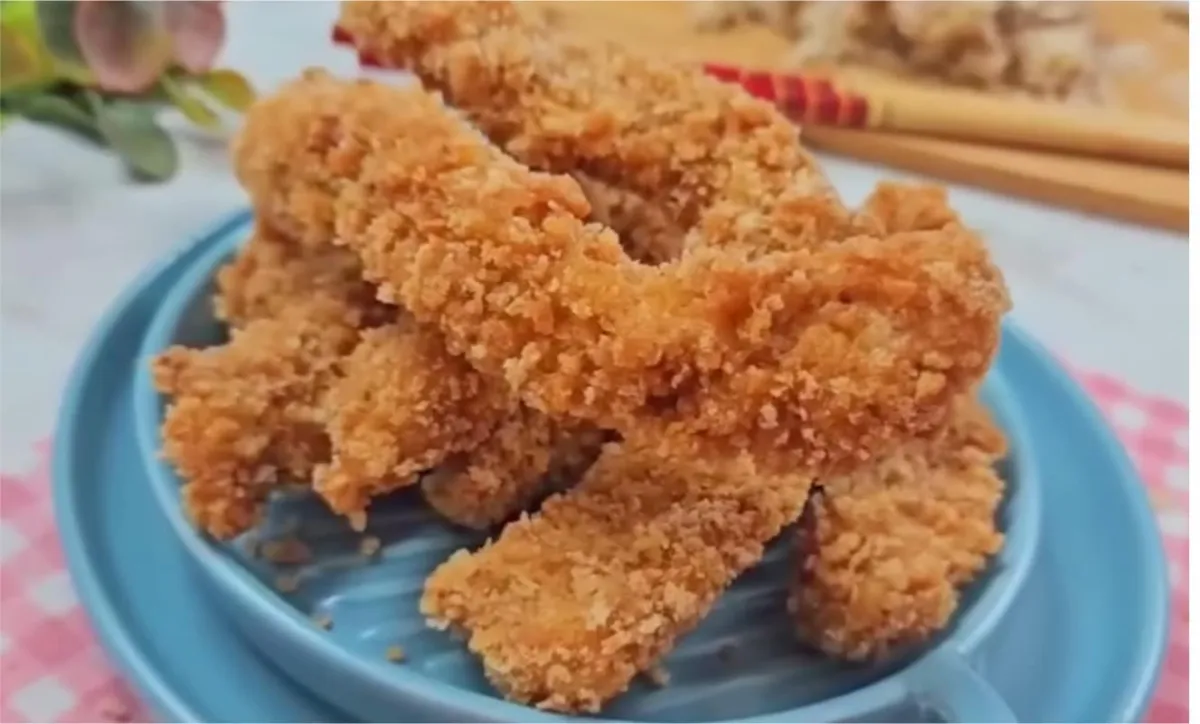 Frango oriental frito muito crocante e sequinho: até quando esfria continua gostoso