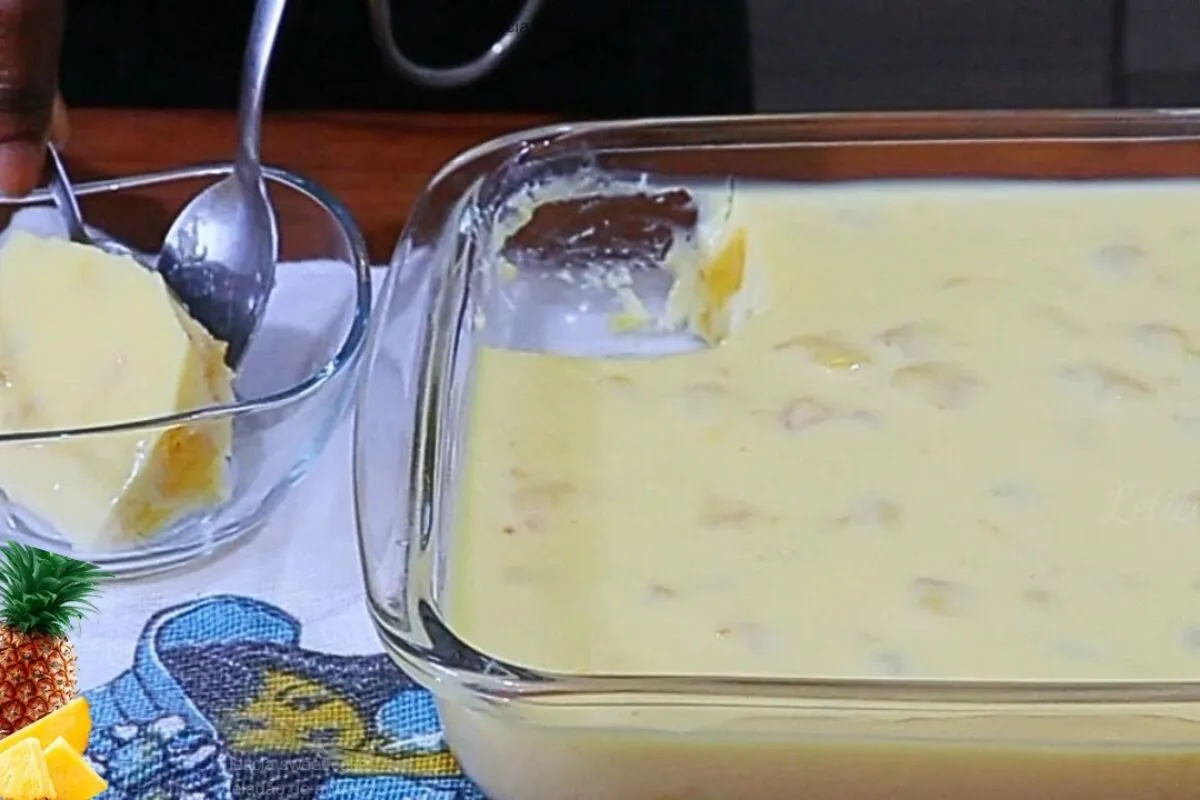 Geladão de abacaxi: a sobremesa cremosa e refrescante, fácil de fazer para o Ano Novo