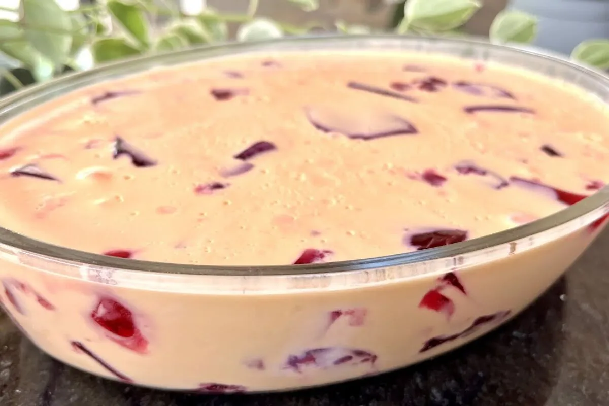 Gelatina cremosa zero açúcar: sem leite condensado ou adição de açúcar, faça hoje esta sobremesa de 2 ingredientes
