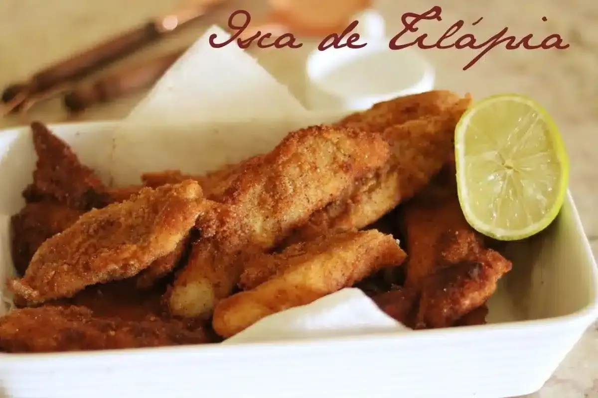 Iscas de tilápia empanada: aprenda como fazer esse petisco super crocante por fora e muito suculento por dentro