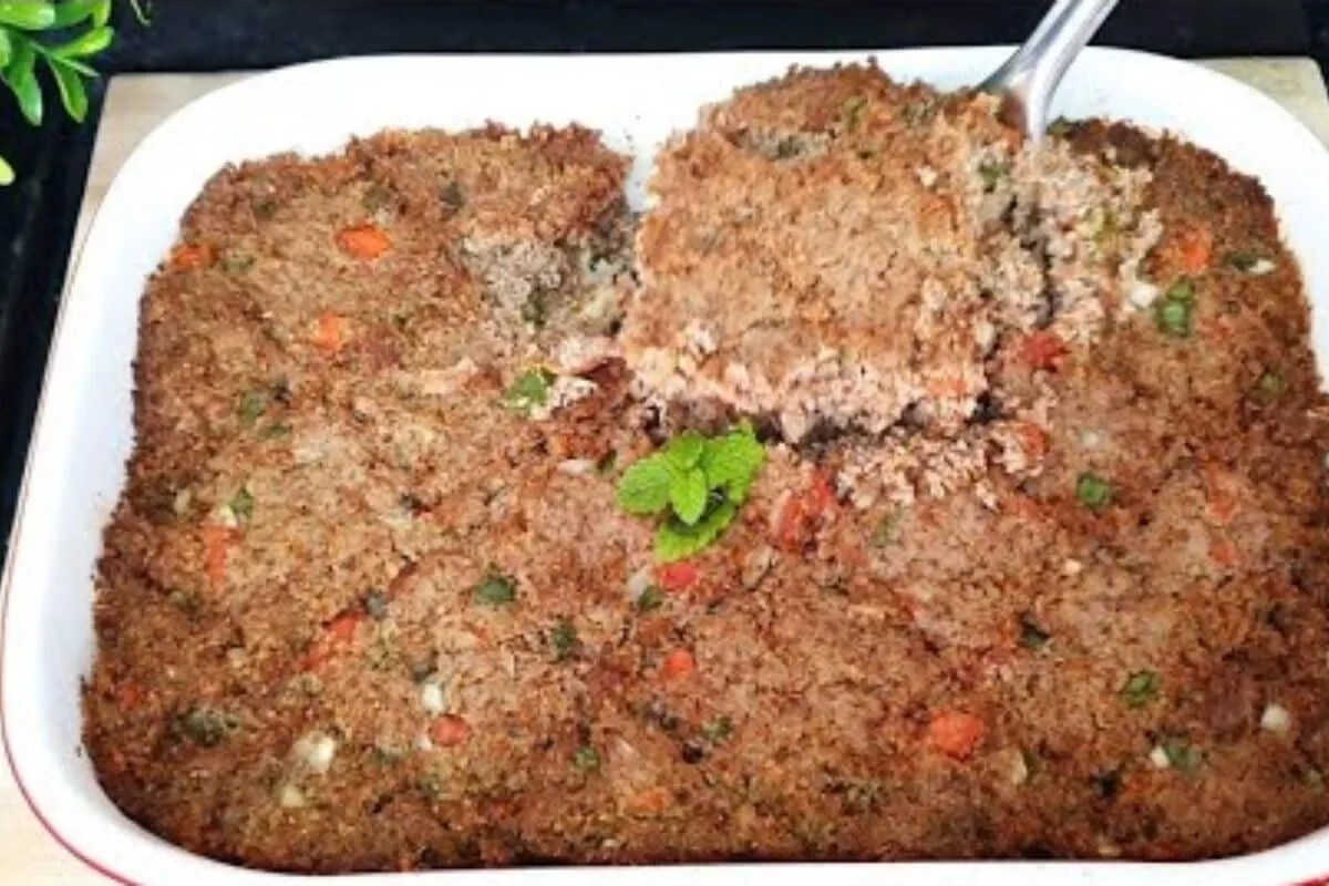 Kibe na travessa, uma opção prática, saborosa e nutritiva para variar o cardápio da sua janta