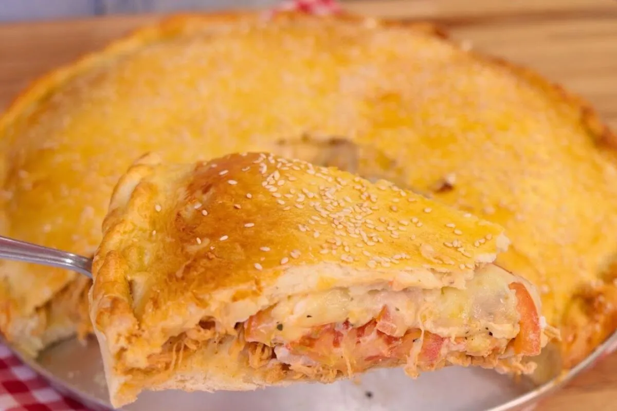 Lanchão de frango simples, econômico e divino, que rende muito para servir todas as suas visitas