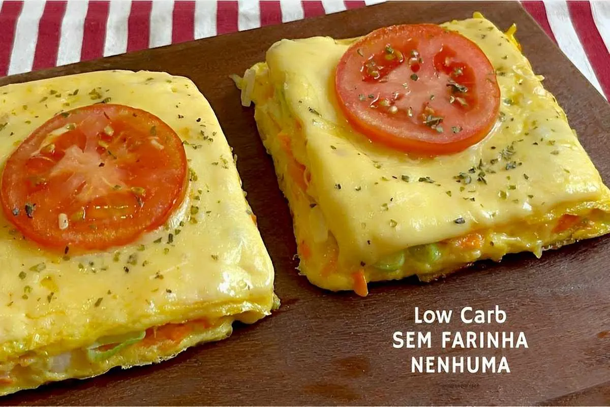 Lanche rápido sem leite e sem farinha pronto em apenas 5 minutos