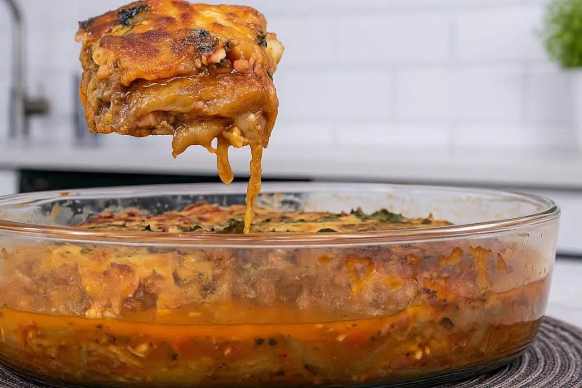 Lasanha de berinjela especial para você fazer hoje no jantar ou no almoço de domingo