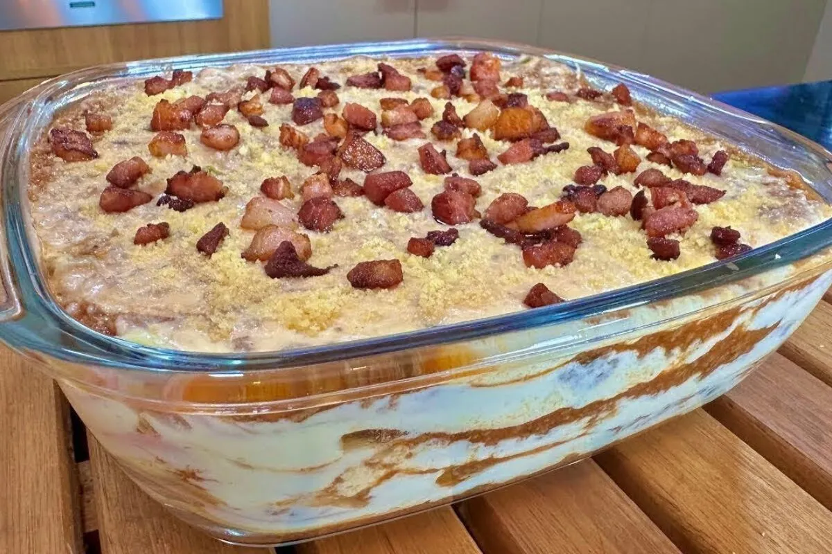 Lasanha de dois molhos diferente da tradicional: perfeita para impressionar a família na hora do almoço