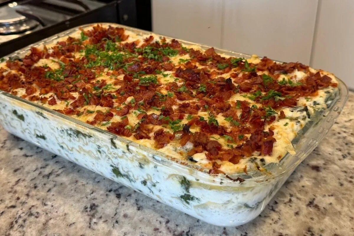 Lasanha de espinafre com ricota, leve e perfeita para o almoço