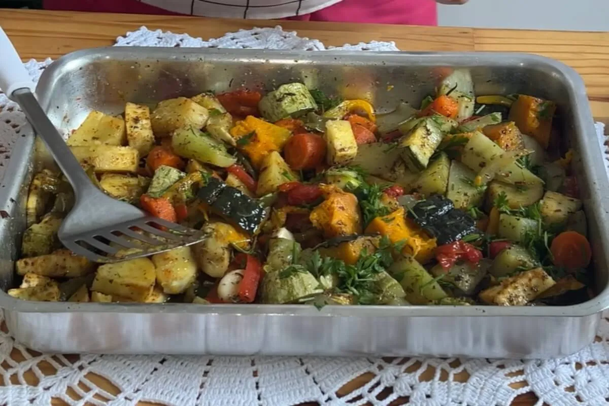 Legumes assados no forno: agora tenho legumes frescos no almoço a semana toda