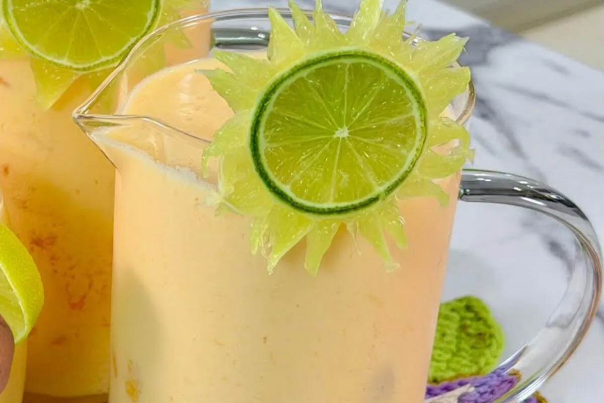 Limonada alemã, super refrescante e cremosa, que não amarga e todo mundo vai adorar