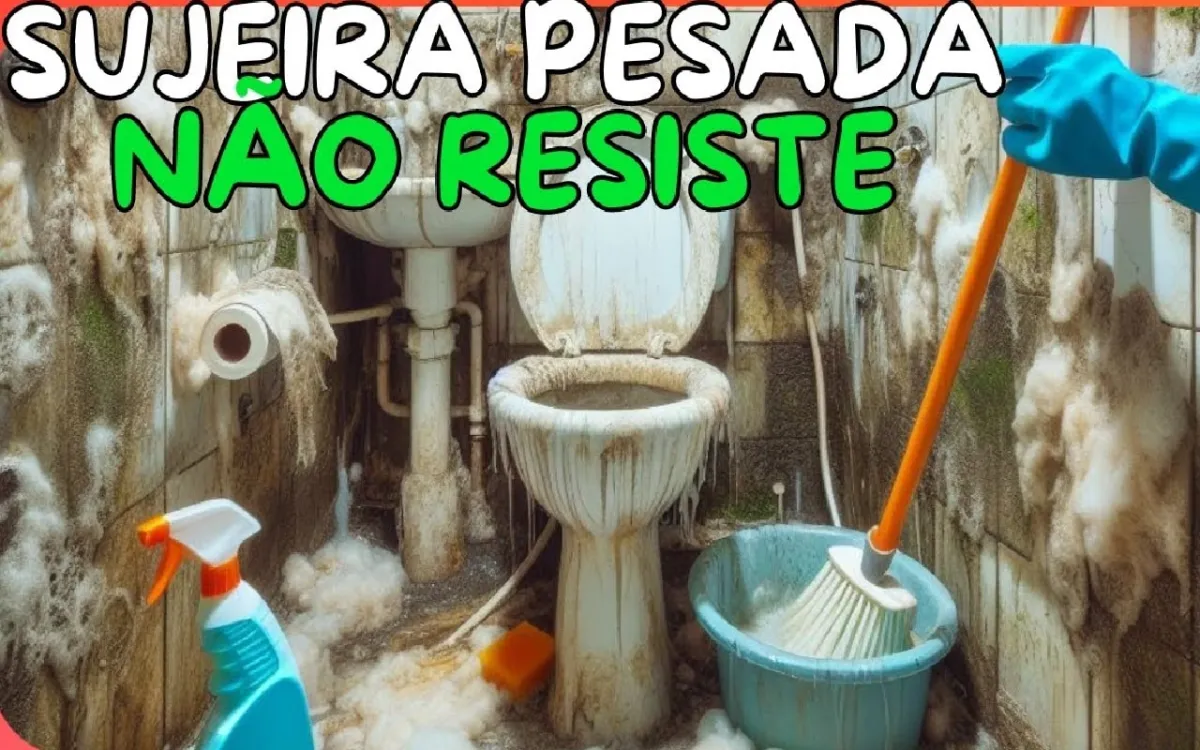 Limpa banheiro caseiro que faz milagres em banheiro velho e encardido