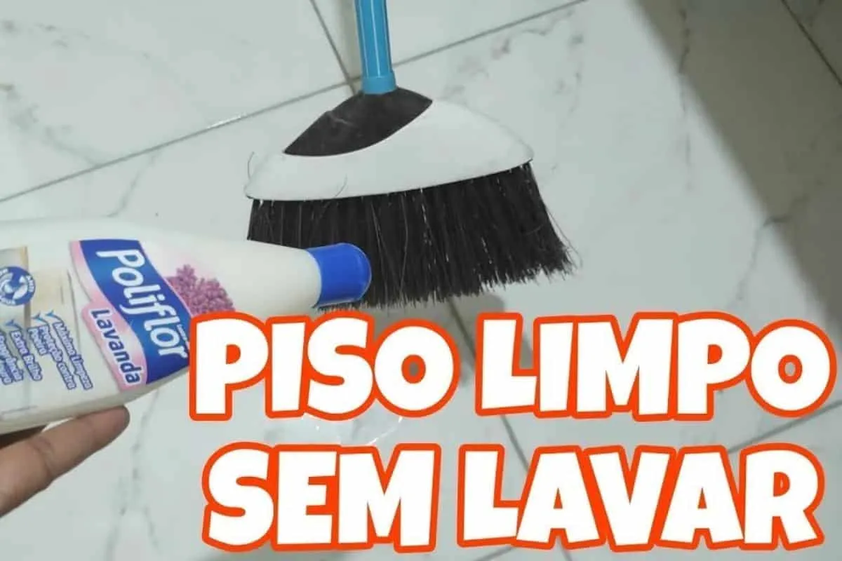 Limpa piso caseiro: misturinha que facilita demais o seu dia de faxina