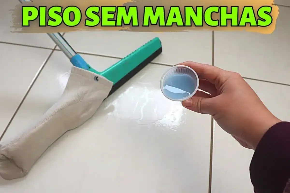 Limpa piso caseiro: tira as manchas de encardido e ainda deixa tudo brilhando