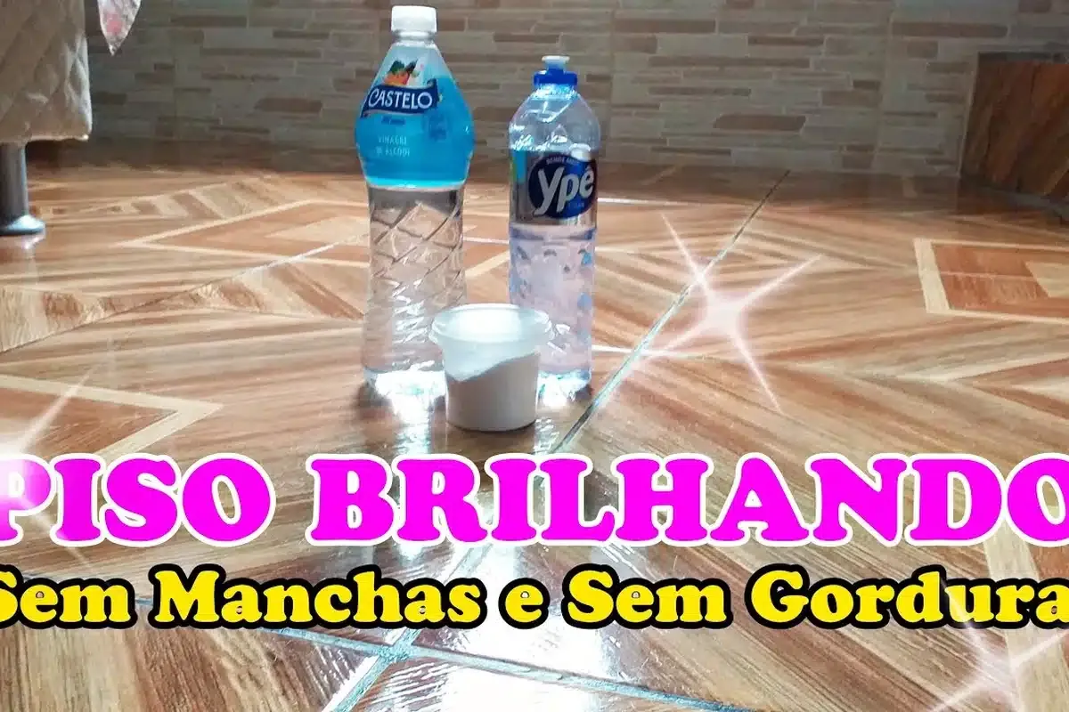 Limpa pisos caseiro: misturinha que você faz em casa sem gastar quase nada