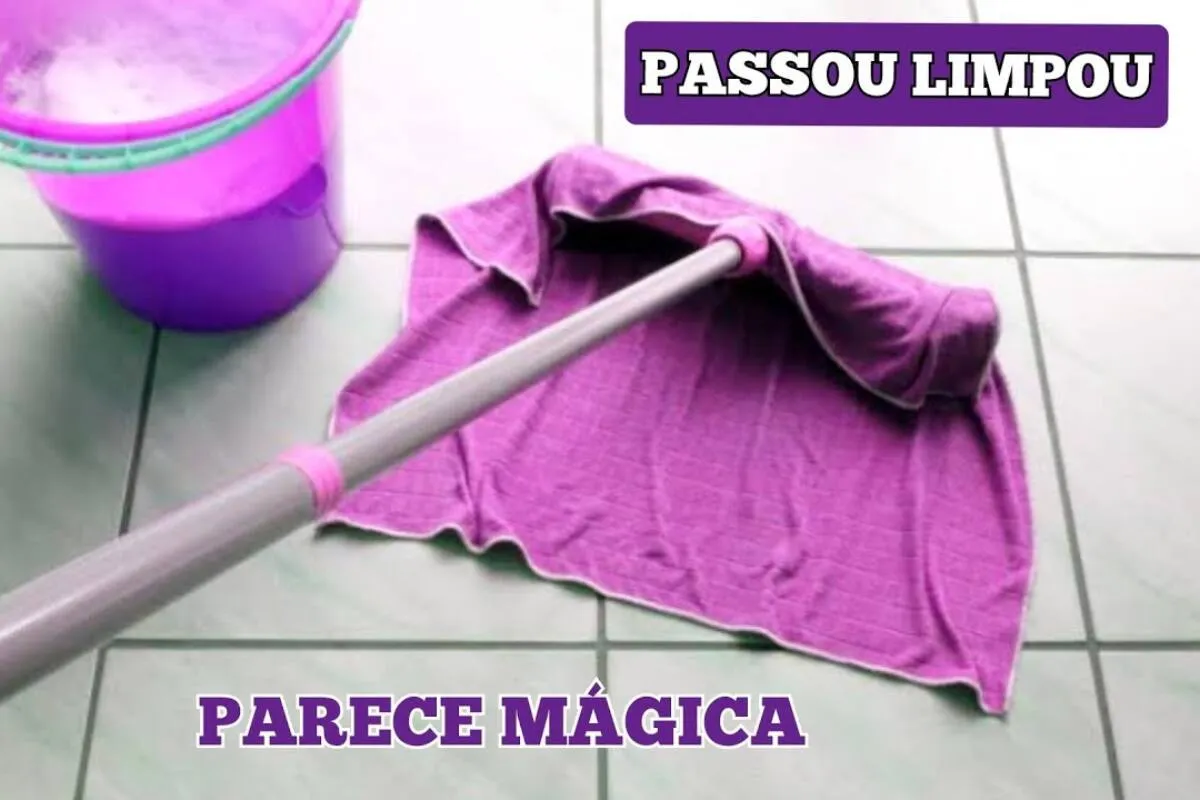 Limpa pisos caseiro: não encontrei produto no mercado melhor que essa misturinha mágica