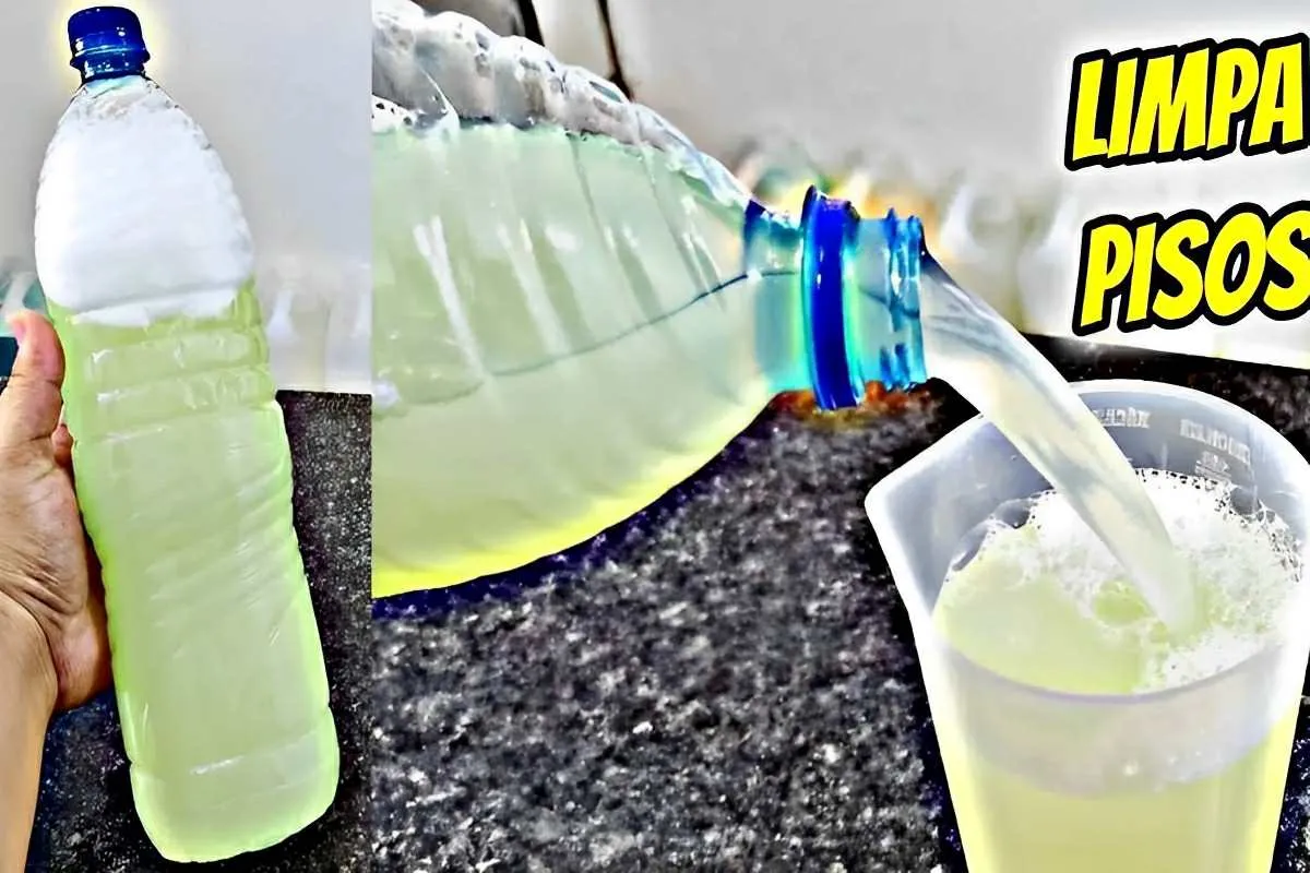 Limpa pisos caseiro para deixar seu piso claro como novo usando apenas 2 ingredientes