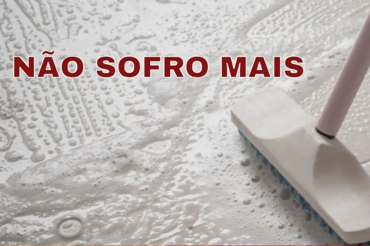Limpa pisos caseiro poderoso que remove toda sujeira e deixa tudo brilhando rapidinho