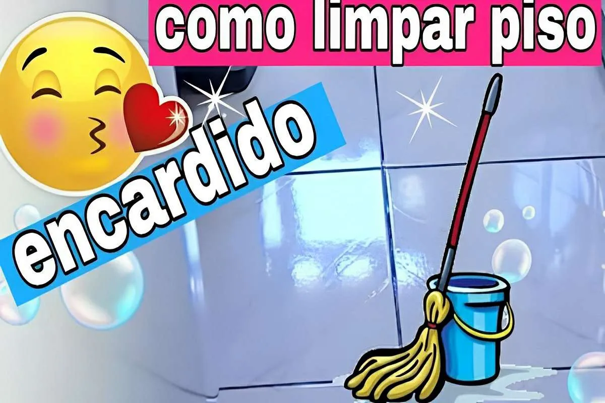 Limpador de piso encardido com ingredientes simples e resultado que vale a pena testar